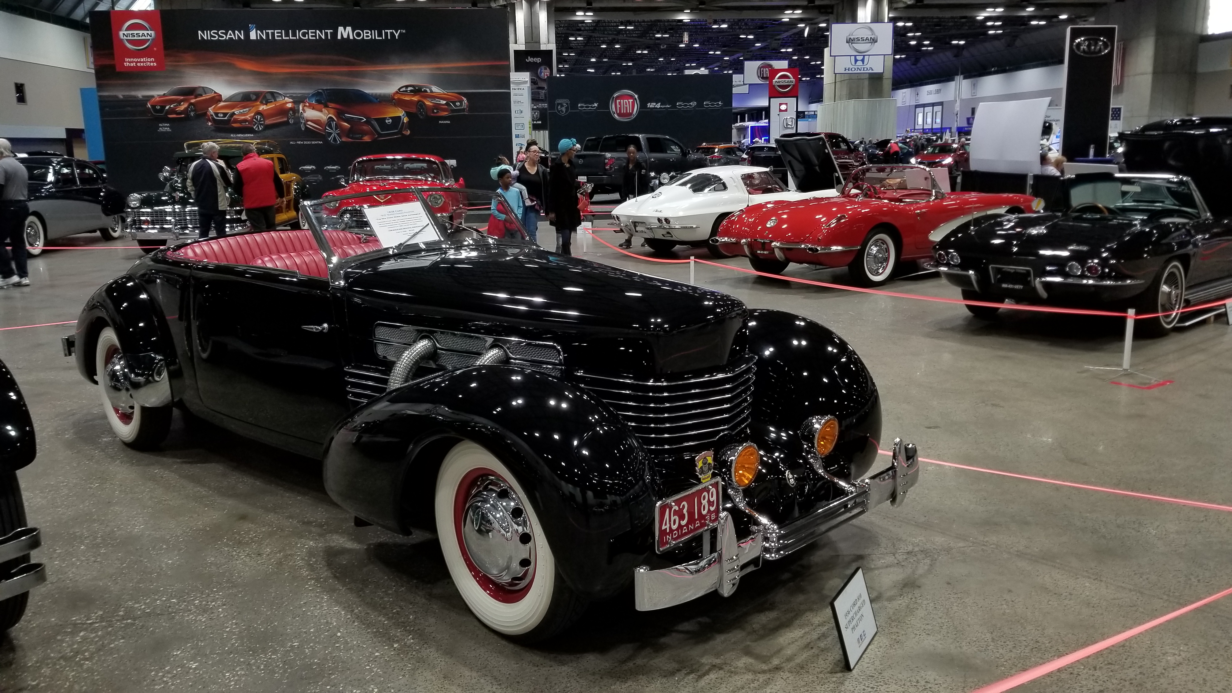 1936 Cord 810 at Kansas City Auto Show