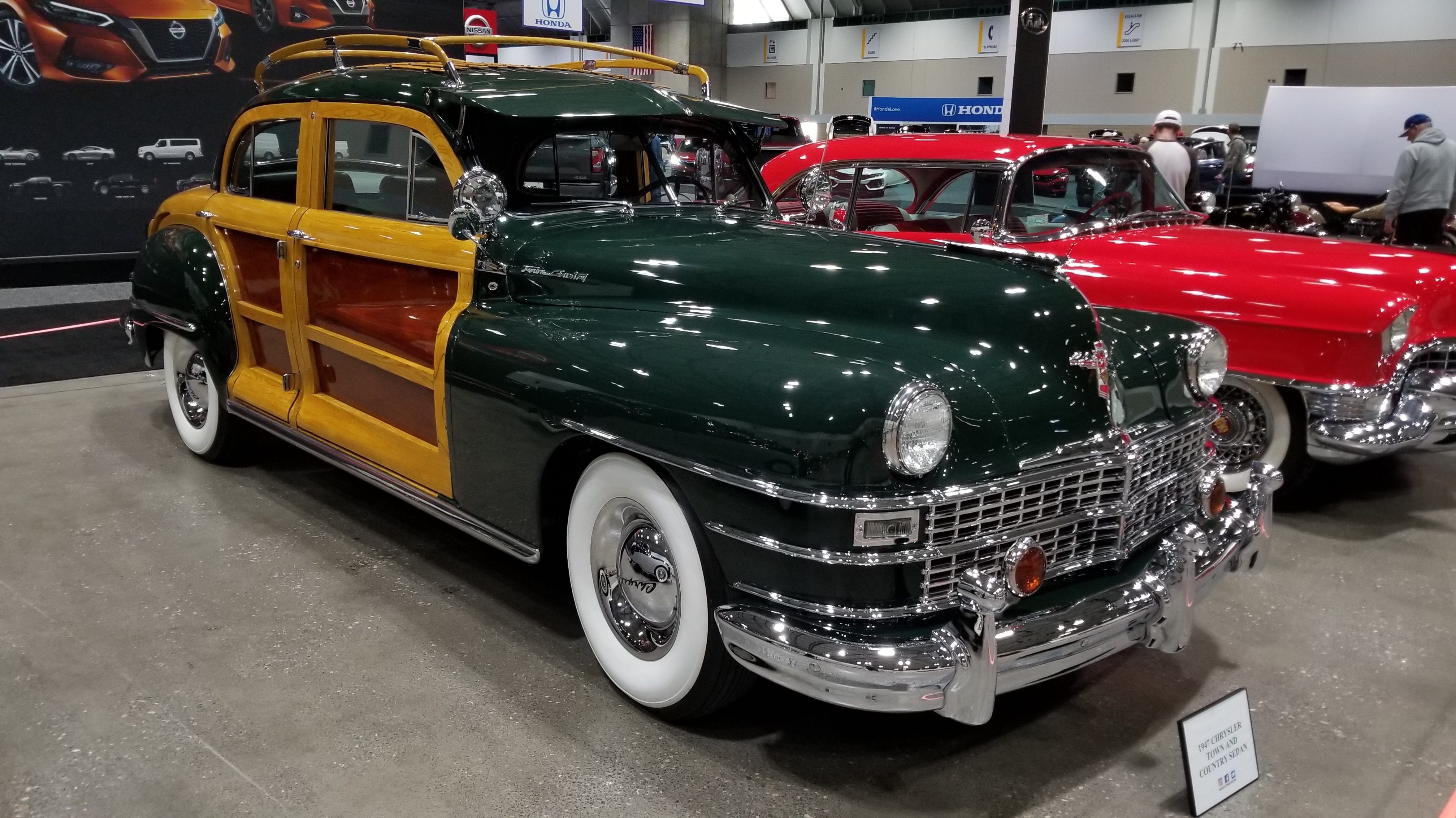 1947 Chrysler Town & Country Sedan at Kansas City Auto Show