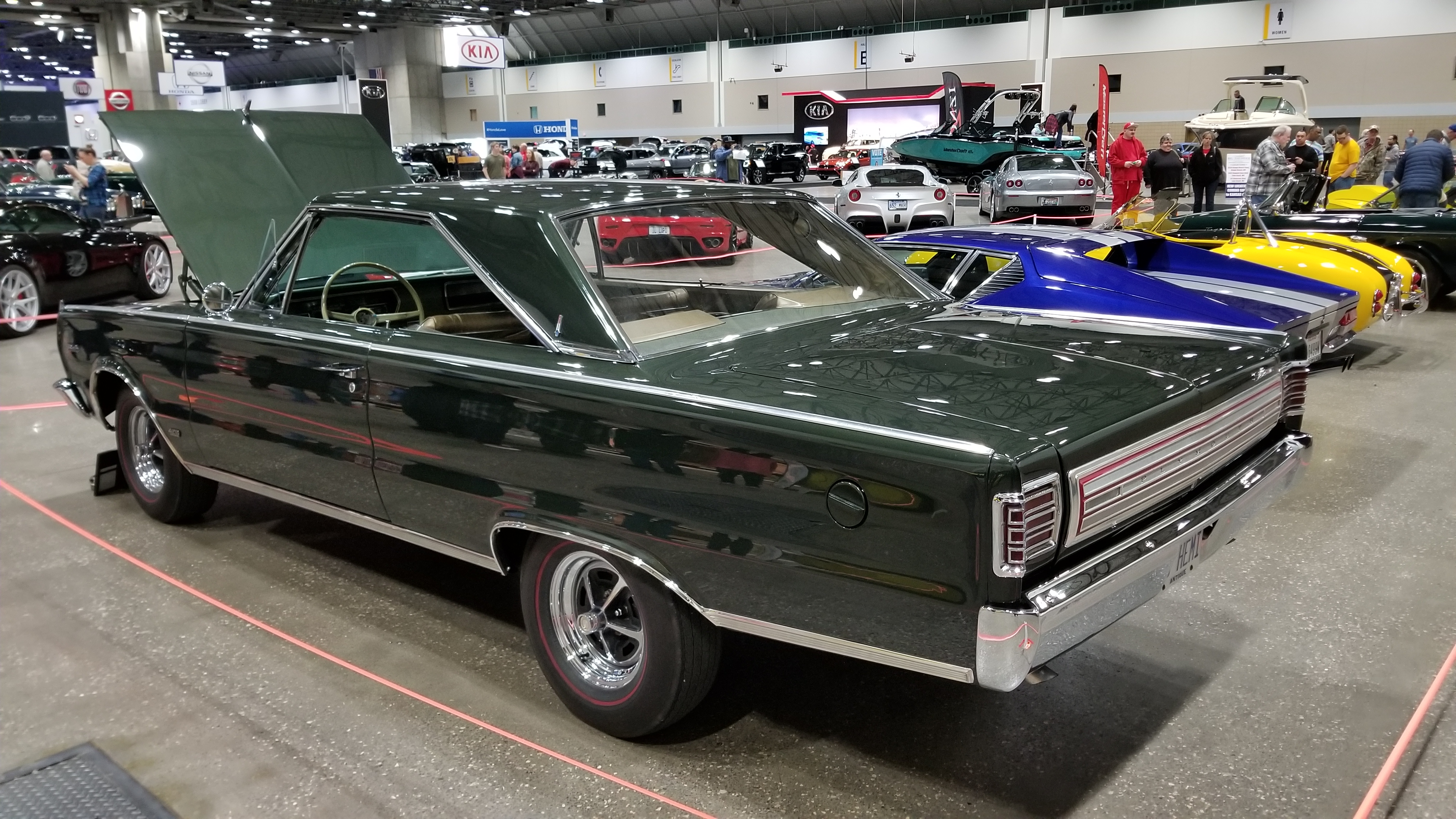 1966 Plymouth Satellite at Kansas City Auto Show