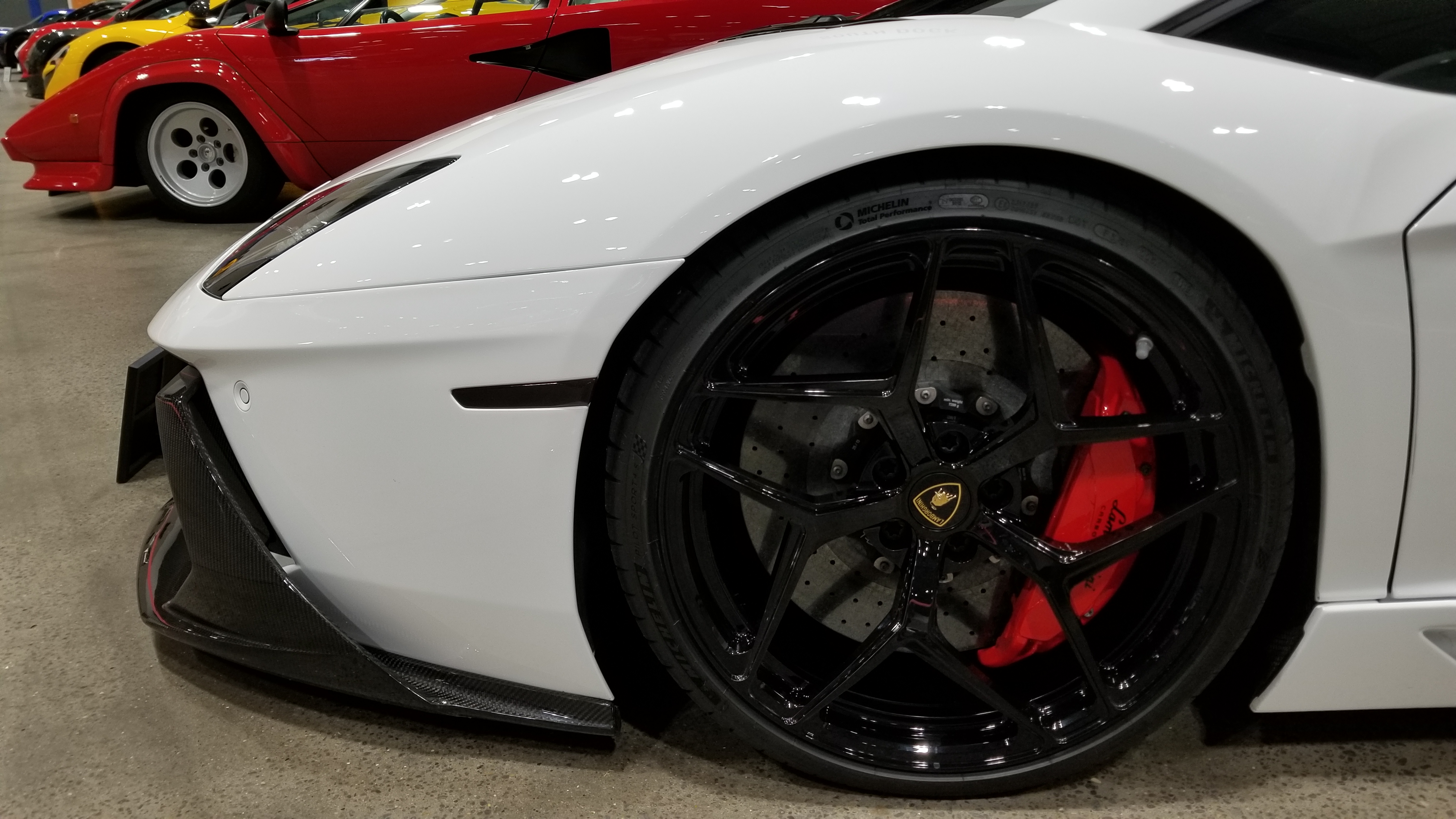 Lamborghini Aventador Wheels at the Kansas City Auto Show