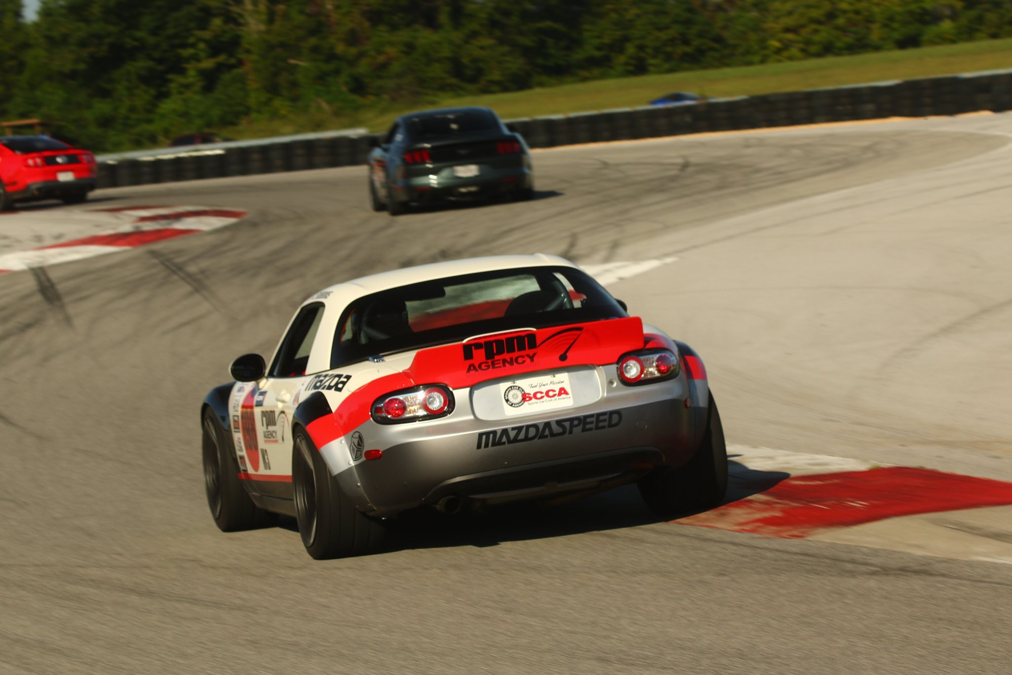 Mazda racing at Texas Region SCCA Rage in Dallas